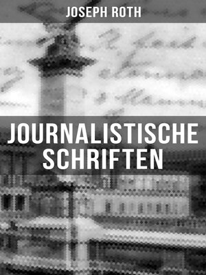 cover image of Journalistische Schriften von Joseph Roth